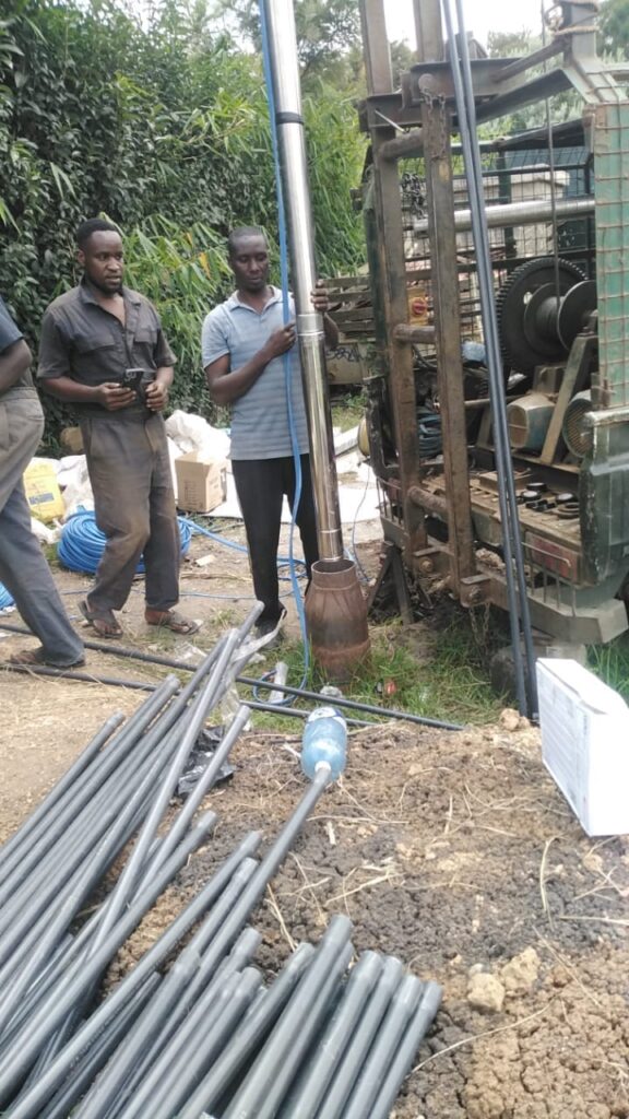 Empowering communities with reliable water solutions through borehole equipping.